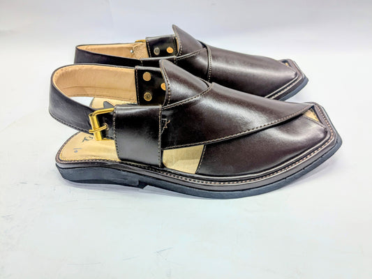 COFFEE BROWN SPECIAL PESHAWARI CHAPPAL (CBPKAR-231)